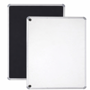 Aluminium Framed Chalk Board – Non Magnetic (Black, Size : 2 feet x 1 Foot)