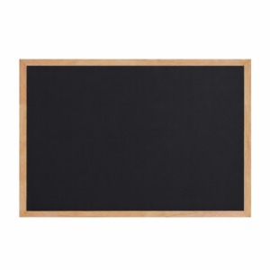 Wooden (Rubber Wood) Framed Chalk Board – Non Magnetic, Lightweight(Color Black)