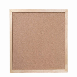 Rubber Wooden Frame Cork Board – Sturdy, Waterproof
